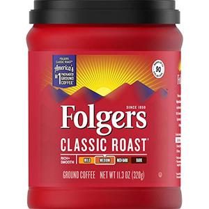 Folgers Classic Roast Medium Coffee 11.3oz Buy Cheap Hot Sale