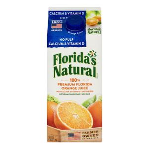Florida Natural Orange Juice Calcuim Vitamin D 52oz Cheap Affordable