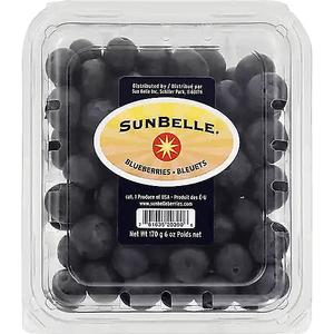 Sunbelle Blueberries 6oz Perfect