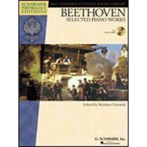Hal Leonard Piano Library Beethoven Selected Piano Works Book with Online Audio Access Sale Enjoy