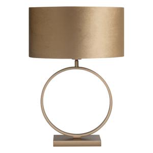 LED Tafellamp poot rond | Brons | Siena | 58cm | Excl. Lampenkap Clearance Store Cheap Online