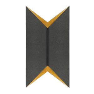 Moderne wandlamp Zwart / Goud | Triangle | Up en Down light | G9 | Jorno Buy Cheap Get Authentic