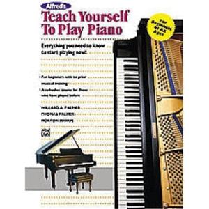 Alfred 11763 Teach Yourself to Play Piano Book with CD Buy Sale Online