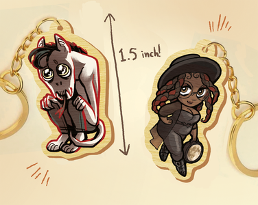 Scarlet Hollow Kaneeka and [REDACTED] Charms Cheap Sale Marketable