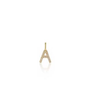 Rachel Reid 14k Diamond Letter Charm Purchase Sale Online