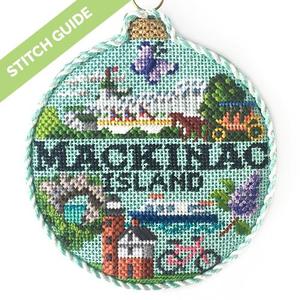Stitch Guide - Mackinac Island Travel Round Clearance Ebay