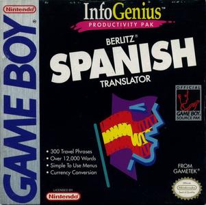 Game | Nintendo Game Boy GB | Berlitz Spanish Translator Official For Sale