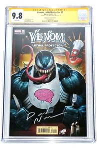 Venom Lethal Protector #1 CGC SS David Nakayama 1:25 Retail Variant Signed Get Authentic