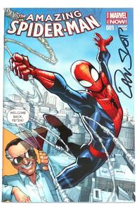Amazing Spider-Man #1 Ramos Stan Lee Fan Expo Variant Signed Slott Outlet Looking For