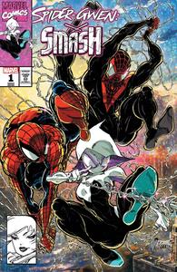 Spider-Gwen Smash #1 Kaare Andrews Trade Variant Discount Classic
