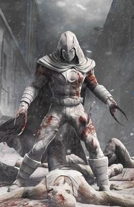 Moon Knight Black White Blood #1 Bjorn Barends Virgin Variant The Cheapest Cheap Pice