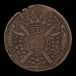 France, City of Lille, Seige Coinage (20 Sols) - 1708 CE - War of the Spanish Succession Cheap Sale 2025 Unisex