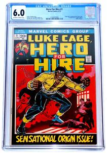 Luke Cage Hero For Hire #1 CGC 6.0 1st Luke Cage Discount Visit New