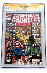 Infinity Gauntlet #2 CGC 9.6 Signed George Perez Reliable Sale Online