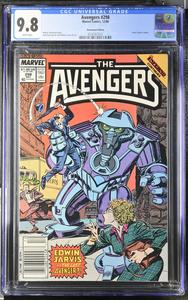 Avengers #298 (12/88) Graded CGC 9.8 Newsstand Edition Outlet For Sale