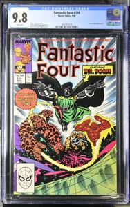 Fantastic Four #318 (9/88) Graded CGC 9.8 Clearance Footlocker Finishline