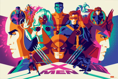 X-MEN regular edition screenprint Buy Cheap Best