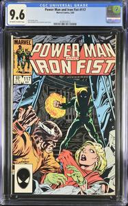 Power Man and Iron Fist #117 (5/85) Graded CGC 9.6 For Sale For Sale