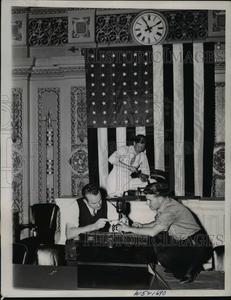 1939 Press Photo House of Representatives Set up for Congressional Session Finishline Online