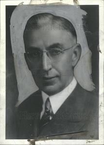 1939 Press Photo Richard Osenbaugh President Denver Clearance Wiki