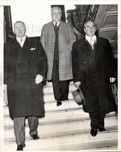 1940 Press Photo Frank D.McKay Michigan state treasurer Marketable For Sale