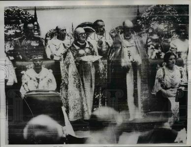 1937 Press Photo Radiophoto London King George VI Queen Elizabeth Westminister Pictures Cheap Online