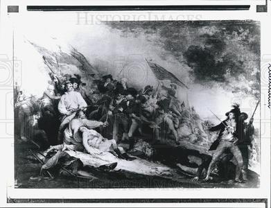 1941 Press Photo Revolutionary War Painting Battle Of Bunker Hill Buy Cheap Factory Outlet