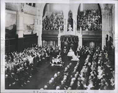 1939 Press Photo King George VI Queen Elizabeth Married Cheap Manchester
