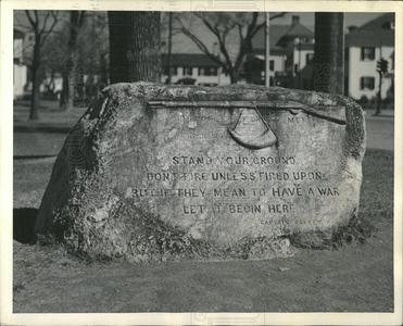 1940 Press Photo US Monument/Minute Men/Am Revololution Outlet Supply