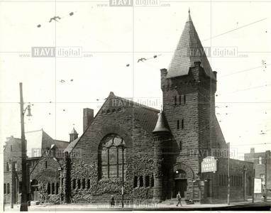 1936 Press Photo Cass Community Methodist Church 1883 New Arrival