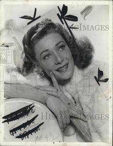 1942 Press Photo Dancer Betty Bruce "High Kickers" Sale Great Deals