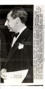1942 Press Photo Alexander De Seversky aviation Discount Popular