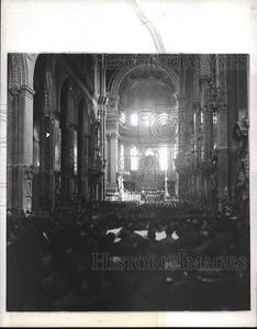 1943 Press Photo Naples Cathedral Thanksgiving Services Buy Cheap Choice
