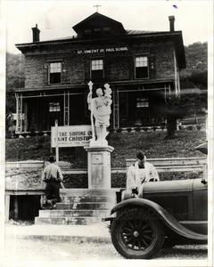 1928 Press Photo First Wayside Shrine United States Pay With Paypal