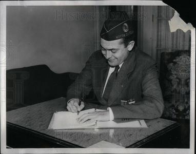 1931 Press Photo Henry Stevens Natl commander Legrns New Styles For Sale