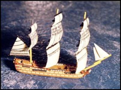 74 Gun Ship-of-the-line (El Montanes) - Full Sails Clearance High Quality