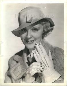 1934 Press Photo Ruth Channing Broadway to Hollywood Cheap Manchester Great Sale