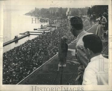 1937 Press Photo Great International Events Supply