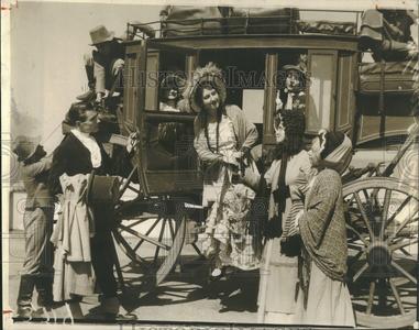 1934 Press Photo Century Progress Journey Visit For Sale