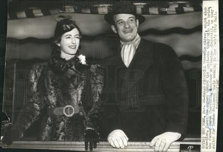 1936 Press Photo Vic Oliver Night Club Comedian Outlet Locations Sale Online
