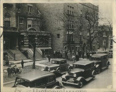 1933 Press Photo Doctor's home where murder occured Finishline