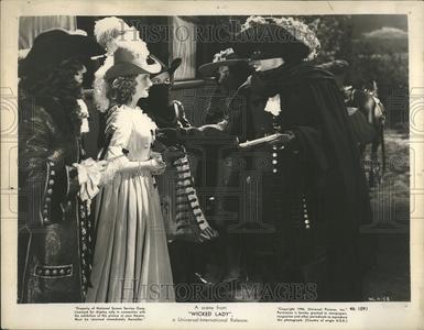 1945 Press Photo The Wicked Lady Margaret Lockwood Outlet View