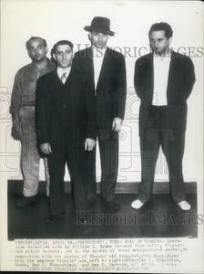 1946 Press Photo Three held in murder Cheap High Quality