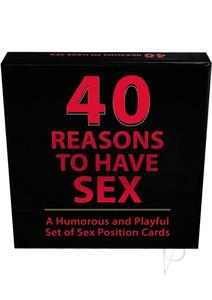 40 Reasons To Have Sex Clearance Fashionable