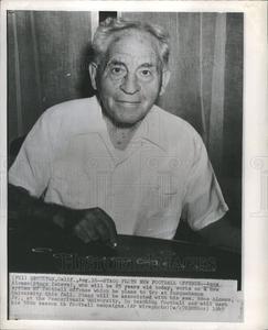 1947 Press Photo Amos Alonzo Stagg Susquehanna Sale Pick A Best