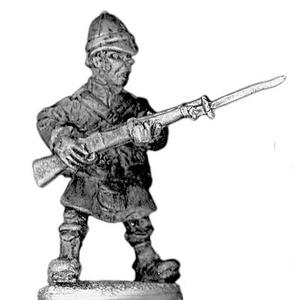 (PAXR36) British Highland Regiment advancing with fixed bay Sale New
