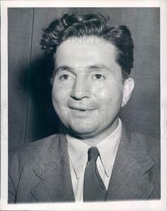 1945 Pulitzer Prize Winning War Correspondent Ira Wolfert Press Photo Discount Original