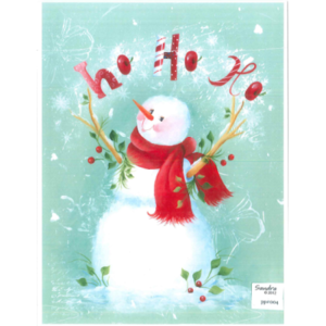 Ho Ho Ho Snowman E-Pattern By Sandra Malone Clearance Extremely