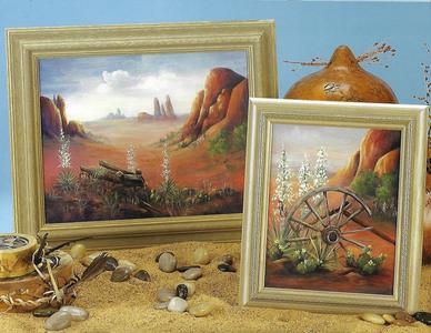 Desert Wheel and Abandoned E-Pattern By Annette Dozier Buy Cheap Popular