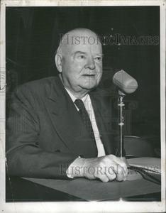 1949 Press Photo Herbert Clark Hoover President Sale Best Wholesale